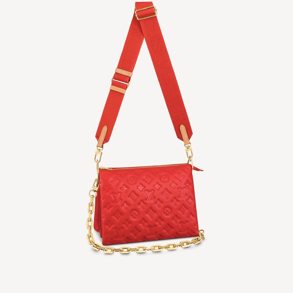 NIB Louis Vuitton Coussin PM Red